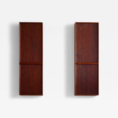 Willy Beck 20th c wall cabinets