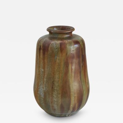 Willy Biron Ch telet Gr s Sal Grand Feu Studio Pottery Vase 1950s