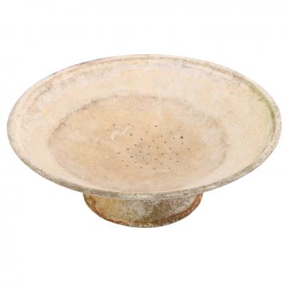 Willy Guhl A Large Two Piece Cast Stone Planter Urn attributed to Willy Guhl C 1970 