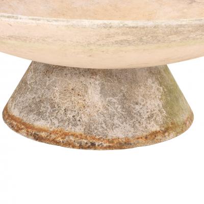 Willy Guhl A Large Two Piece Cast Stone Planter Urn attributed to Willy Guhl C 1970 