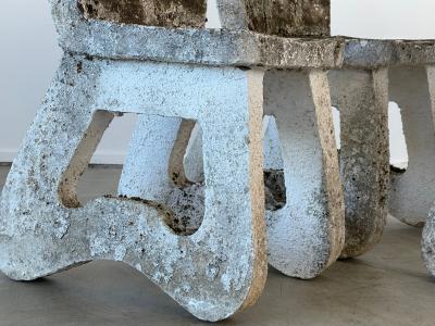 Willy Guhl FRENCH CONCRETE CHAIRS