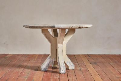 Willy Guhl French Concrete Octogonal Table