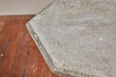 Willy Guhl French Concrete Octogonal Table
