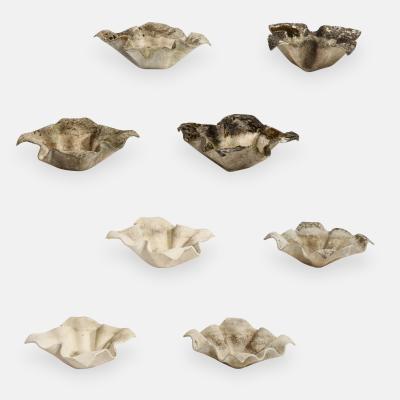 Willy Guhl Handkerchief Concrete Planters by Willy Guhl
