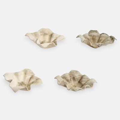 Willy Guhl Handkerchief Concrete Planters by Willy Guhl