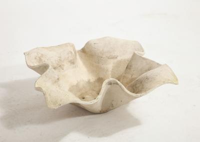 Willy Guhl Handkerchief Concrete Planters by Willy Guhl