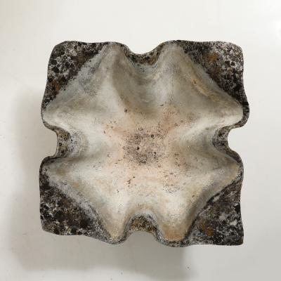 Willy Guhl Large Handkerchief Concrete Planters by Willy Guhl