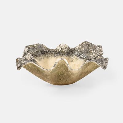 Willy Guhl Large Handkerchief Concrete Planters by Willy Guhl