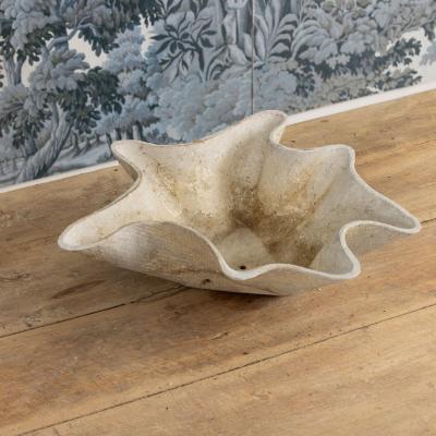 Willy Guhl Midcentury Swiss Willy Guhl Clam Shell Planter