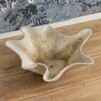 Willy Guhl Midcentury Swiss Willy Guhl Clam Shell Planter