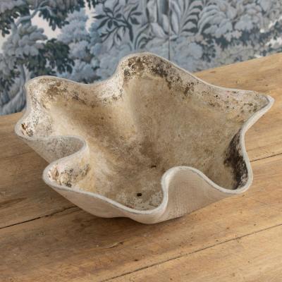 Willy Guhl Midcentury Swiss Willy Guhl Clam Shell Planter