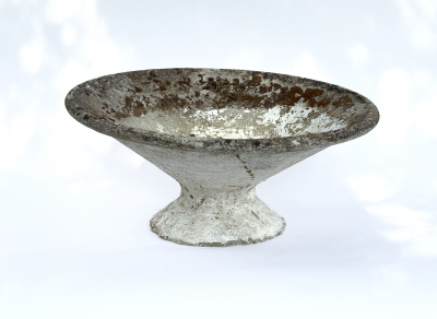 Willy Guhl Off Kilter Planter by the Swiss Architect Willy Guhl 1960s