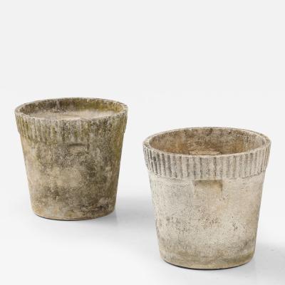 Willy Guhl PAIR OF PLANTERS BY WILLY GUHL