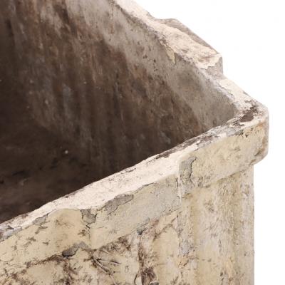 Willy Guhl Pair of French Cast Stone Rectangular Planters by Willy Guhl C 1970