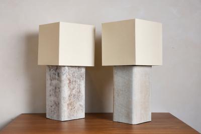 Willy Guhl Pair of Tall Willy Guhl Table Lamps