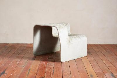 Willy Guhl Pair of Willy Guhl Concrete Floating Chairs