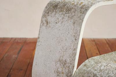 Willy Guhl Pair of Willy Guhl Concrete Floating Chairs