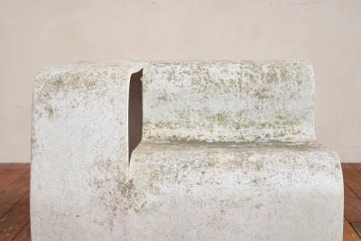 Willy Guhl Pair of Willy Guhl Concrete Floating Chairs