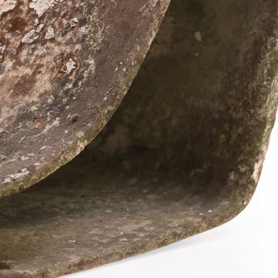 Willy Guhl Rare French Cast Stone Loop Chair Designed by Willy Guhl C 1970