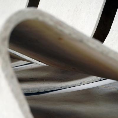 Willy Guhl SET OF 3 LOOP WILLY GUHL SLIPPER CHAIRS 1964 