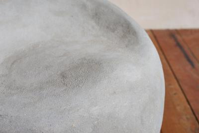 Willy Guhl Sculptural Concrete Chair and Table Set