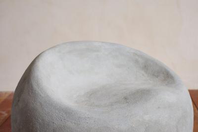 Willy Guhl Sculptural Concrete Chair and Table Set