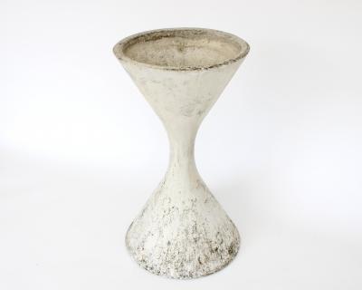 Willy Guhl WILLY GUHL DIABOLO VINTAGE ETERNIT CONCRETE DIABOLO SPINDEL PLANTERS 1960S