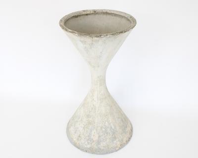 Willy Guhl WILLY GUHL DIABOLO VINTAGE ETERNIT CONCRETE DIABOLO SPINDEL PLANTERS 1960S