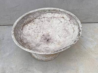 Willy Guhl Willy Guhl 31 Adjustable 2 Piece Concrete Planter Switzerland 1960s