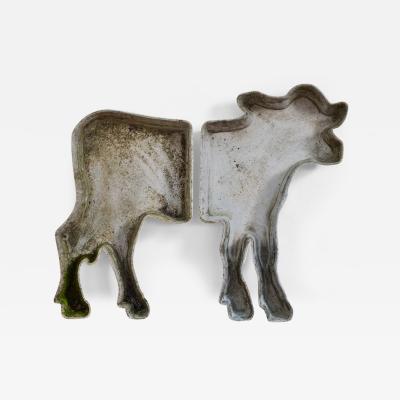 Willy Guhl Willy Guhl Cow Sculpture Planter