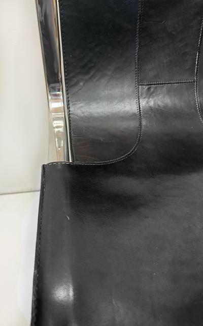 Willy Rizzo 1970s Willy Rizzo Model C2 Dining Chairs For Cidue Set of 4 Itally