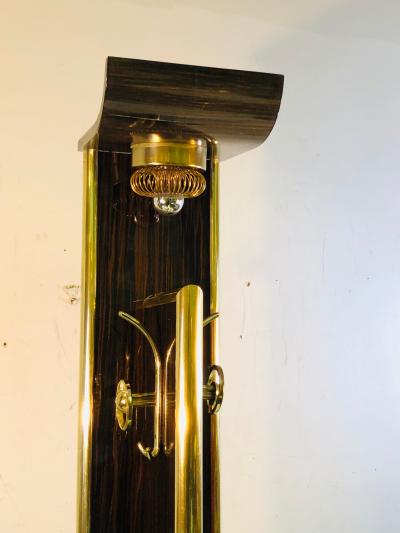 Willy Rizzo Italian High Style Hall Stand Attributed to Willy Rizzo