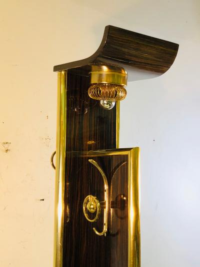 Willy Rizzo Italian High Style Hall Stand Attributed to Willy Rizzo