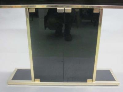 Willy Rizzo Italian Mid Century Modern Bar Console and Etagere in style of Willy Rizzo