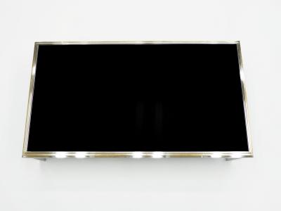 Willy Rizzo Large brass and chrome Coffee Table Willy Rizzo model Flaminia 1970s