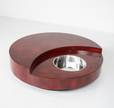 Willy Rizzo Mid Century TRG Coffee Table by Wily Rizzo 1970s