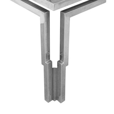 Willy Rizzo Willy Rizzo Dining Table in Chrome and Burl Wood 1970s