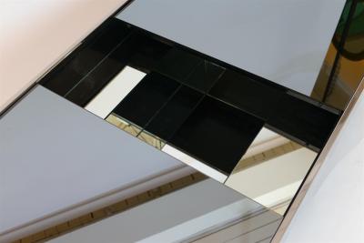 Willy Rizzo Willy Rizzo mirrored bar cocktail table Italy c1970