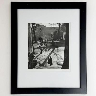 Willy Ronis Framed Photograph Avenue Simon Bolivar Paris by Willy Ronis