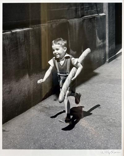 Willy Ronis Framed Photograph Petite Parisien by Willy Ronis