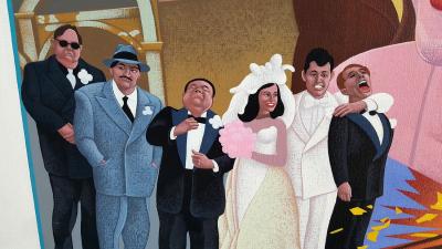 Wilson McLean Movie Poster Illustration for American Pop 