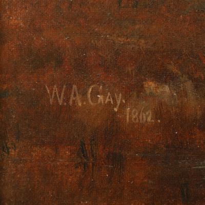 Winckworth Allan Gay Hay wagon off Jerusalem Road Cohasset Massachusetts