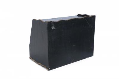 Windsor Style Black and Gold Bordered Desk Top Shelving