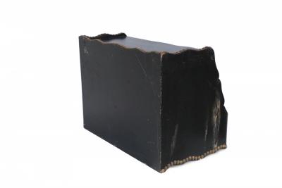 Windsor Style Black and Gold Bordered Desk Top Shelving