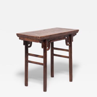 Wine Table with Humpback Stretchers