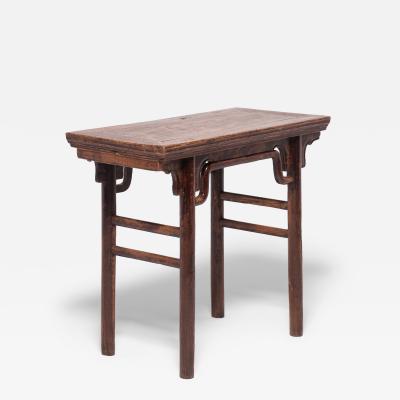 Wine Table with Humpback Stretchers
