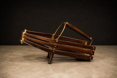 Wine holder in Rosewood Metal Unknown 1960s