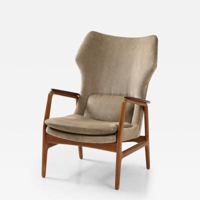 Wingback Armchair by Arnold Madsen & Henry Schubell for Bovenkamp