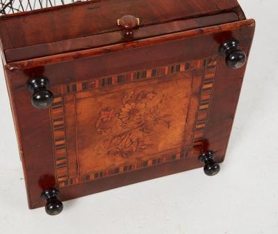 Wirework and Marquetry Birdcage Lantern