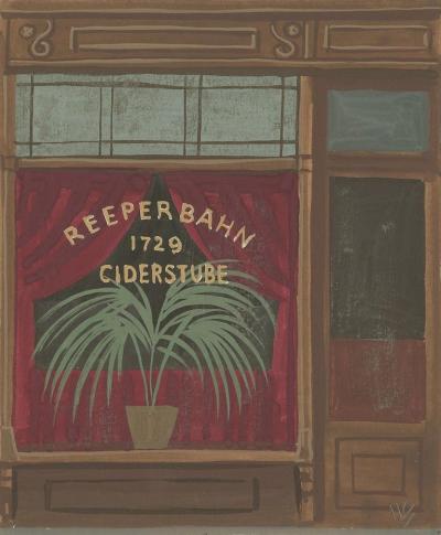 Witold Gordon Witold Gordon Gouache Reeperbahn Vanity Fair 